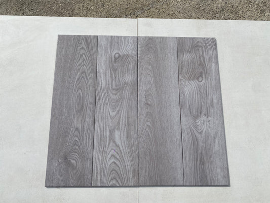 Piastrelle 18x62 Ash grigio opaco