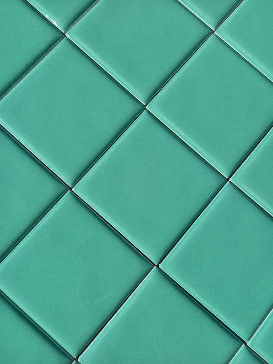 Piastrelle 10x10 Xacar verde acqua lucido