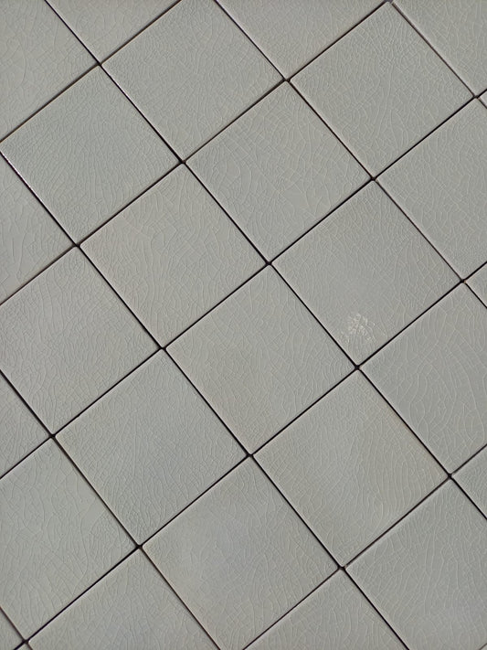 Piastrelle 10x10 Madreperla bianco crackle lucido