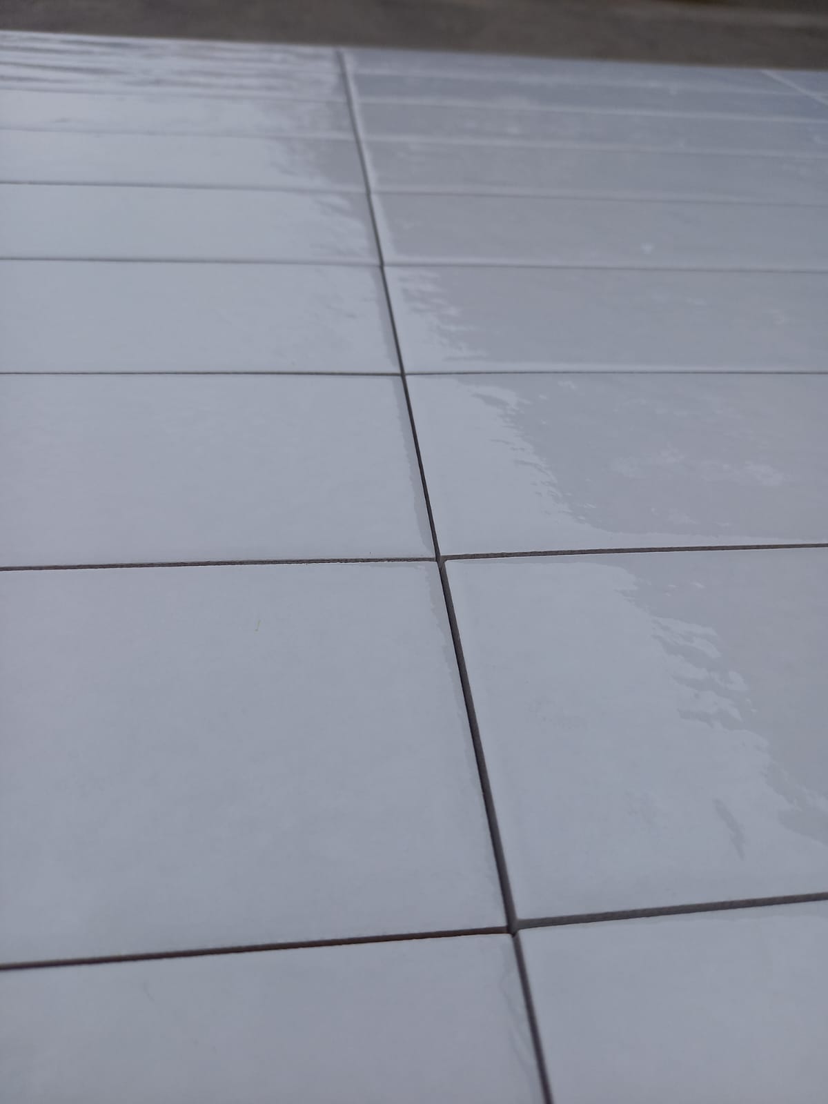 Piastrelle 7.5x30 Regoli bianco glossy