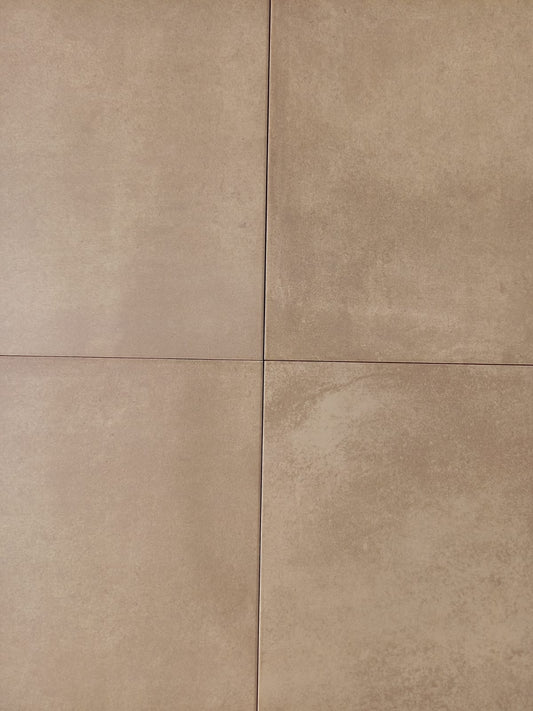 Piastrelle 41x41 Land noce marrone matt