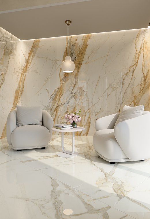 Piastrelle 30x60 Murano oro satinato rettificato matt soft touch