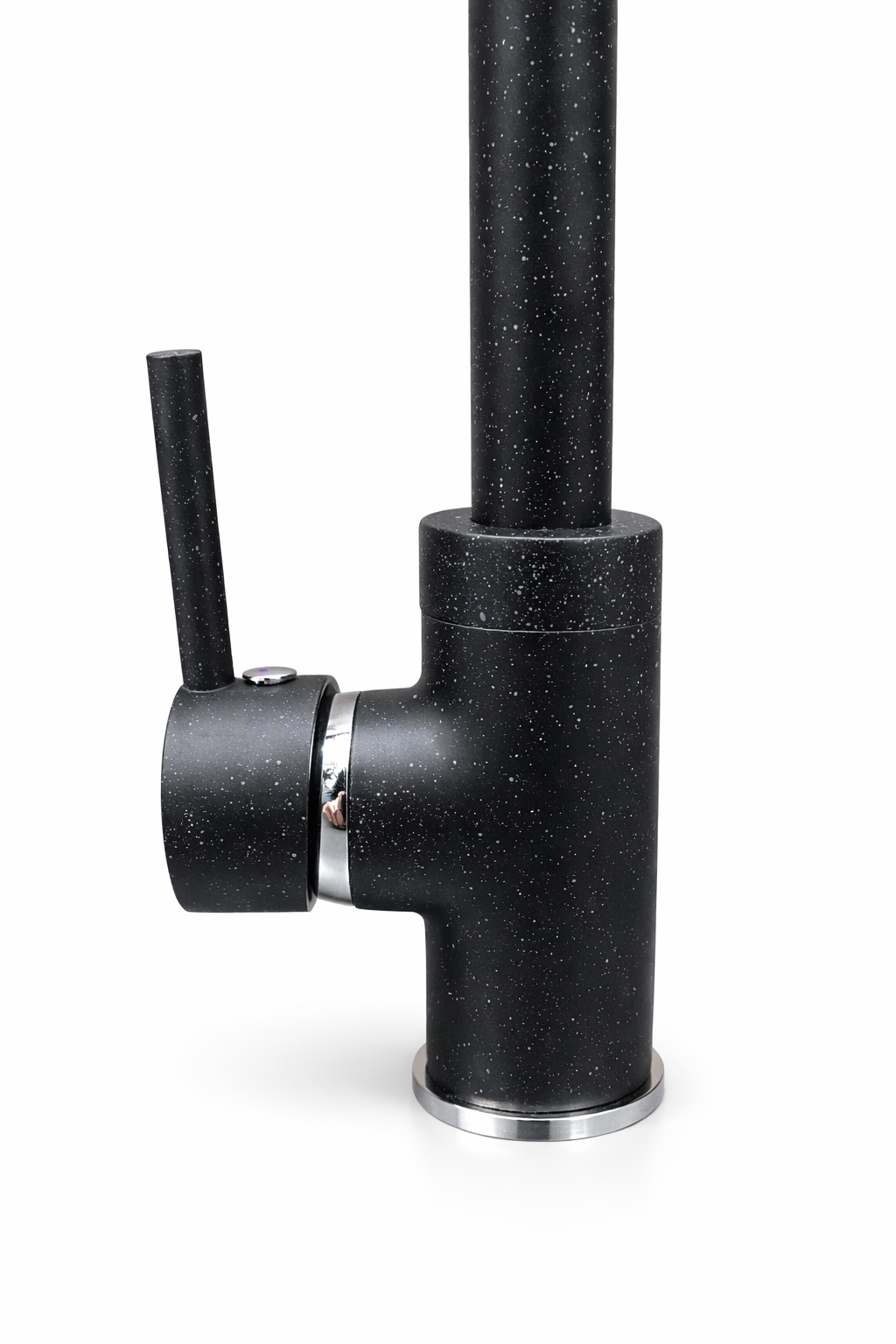 Miscelatore monocomando lavello cucina Stilo bianco-nero granito GB-GN