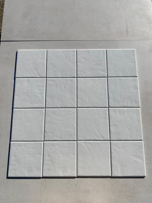 Piastrelle 15x15 Cafè del mar bianco lucido