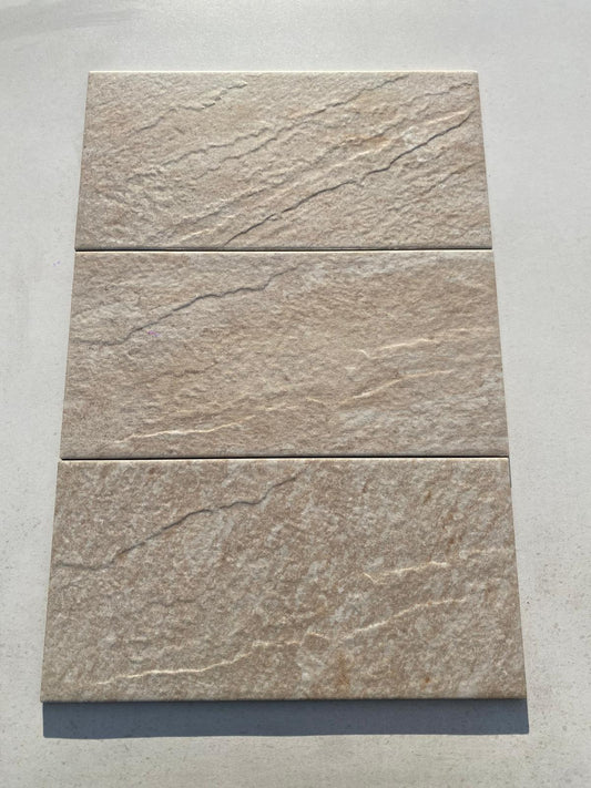 Piastrelle 20x40 Fiordi sand pietra da esterno R11