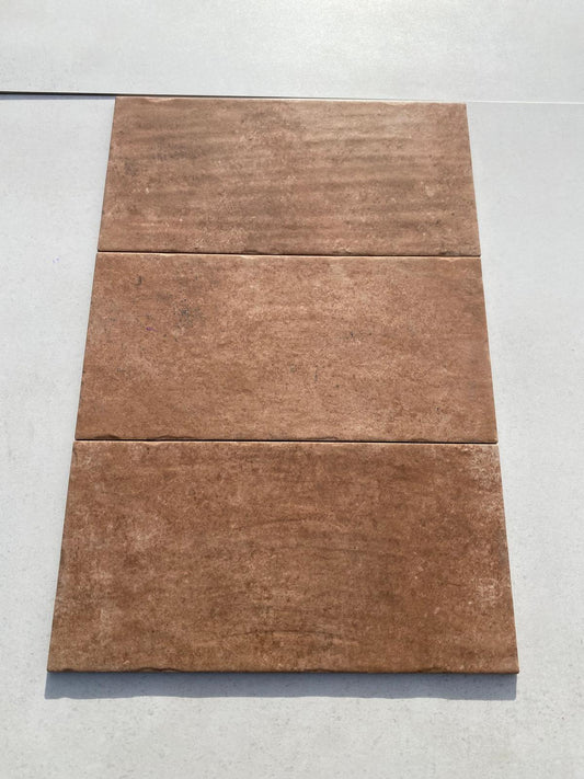 Piastrelle 20x40 Terracotta cotto grip R10 da esterno