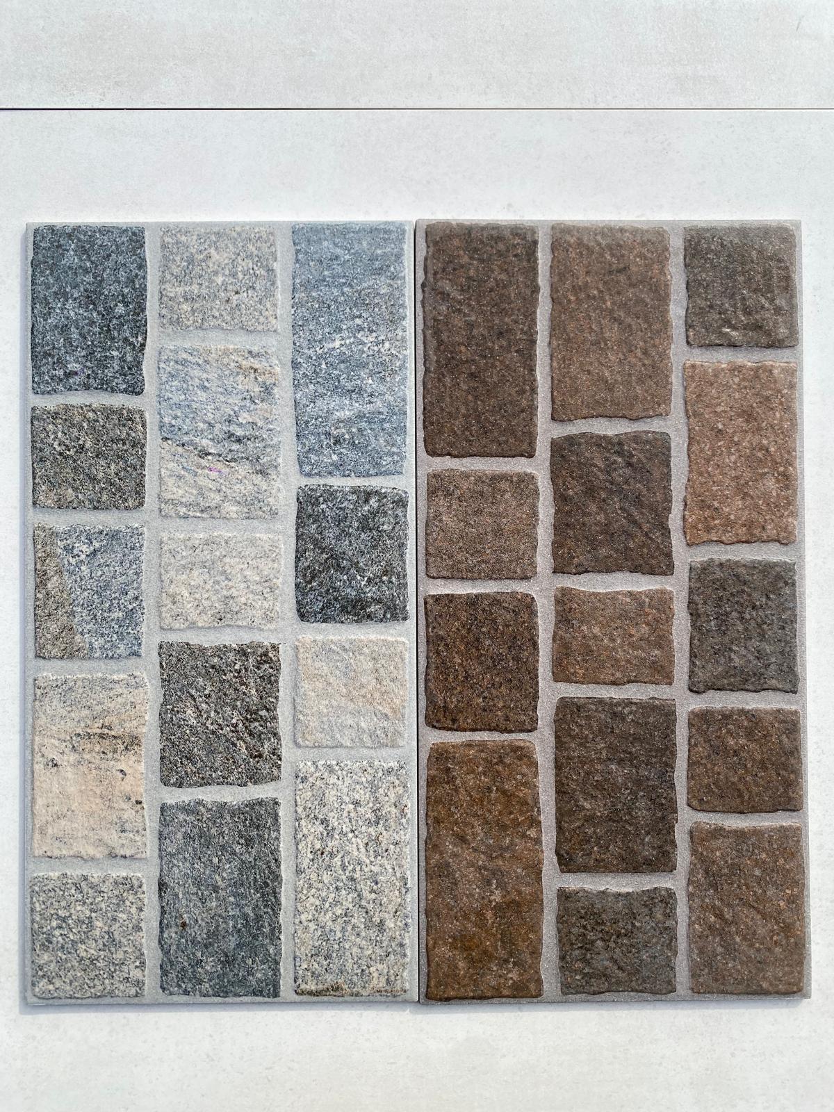 Piastrelle 30x60 Porfido rosso da esterno R11