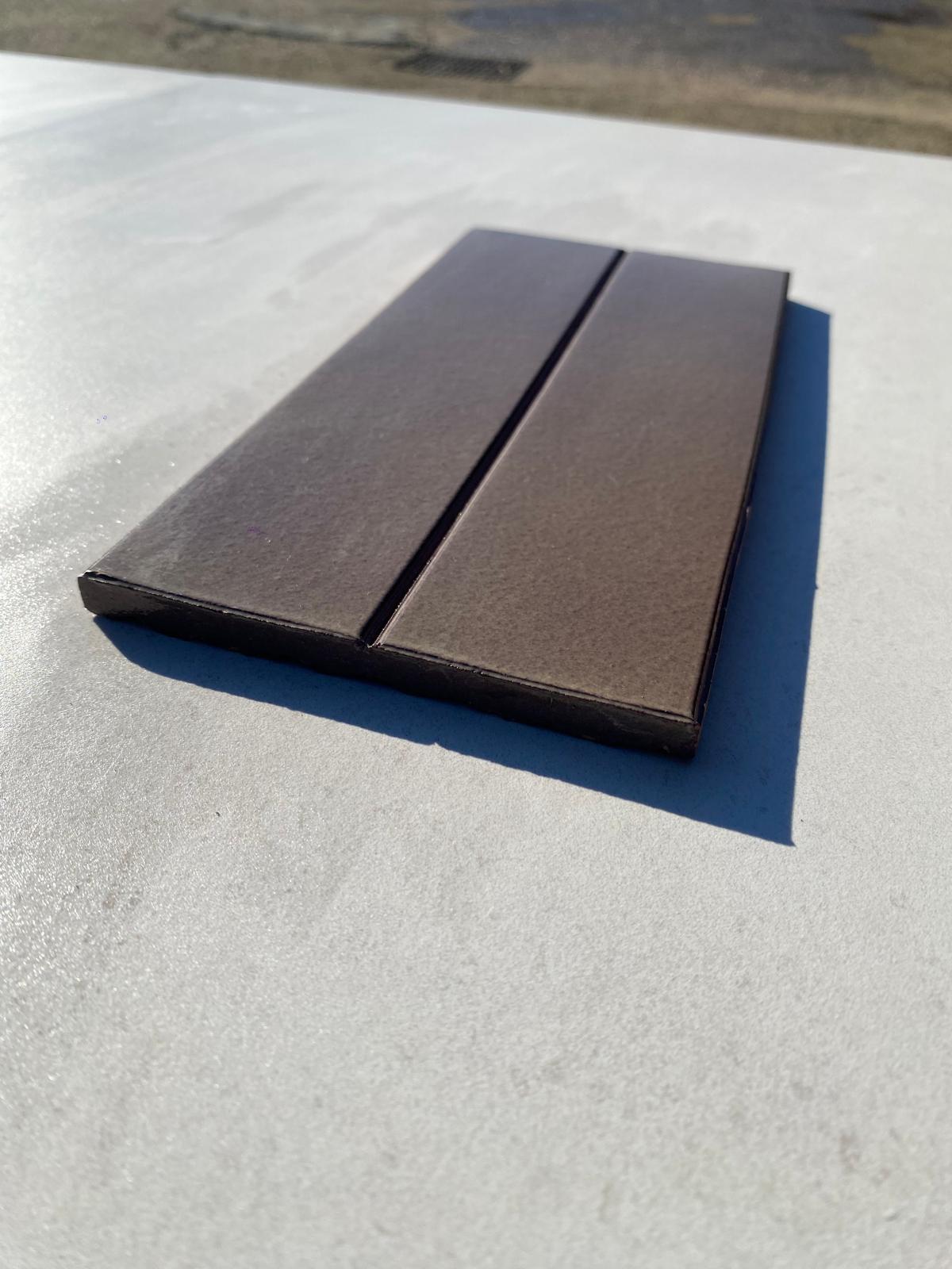 Piastrelle 12x24.5 klinker marrone lucido