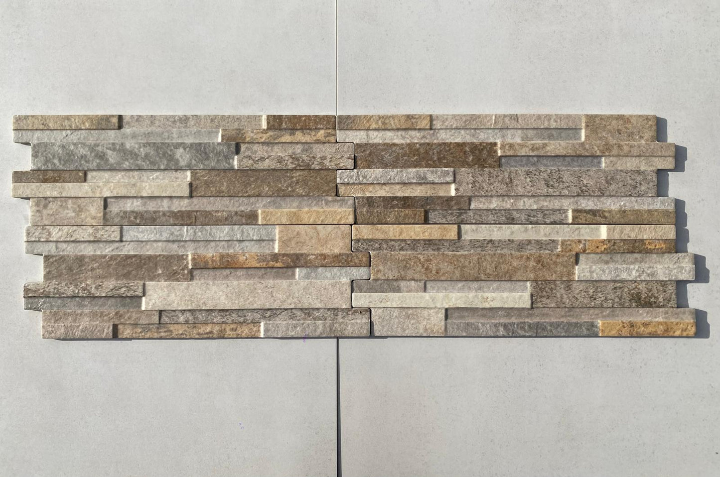 Piastrelle 17x52 Yukon beige rivestimento da esterno