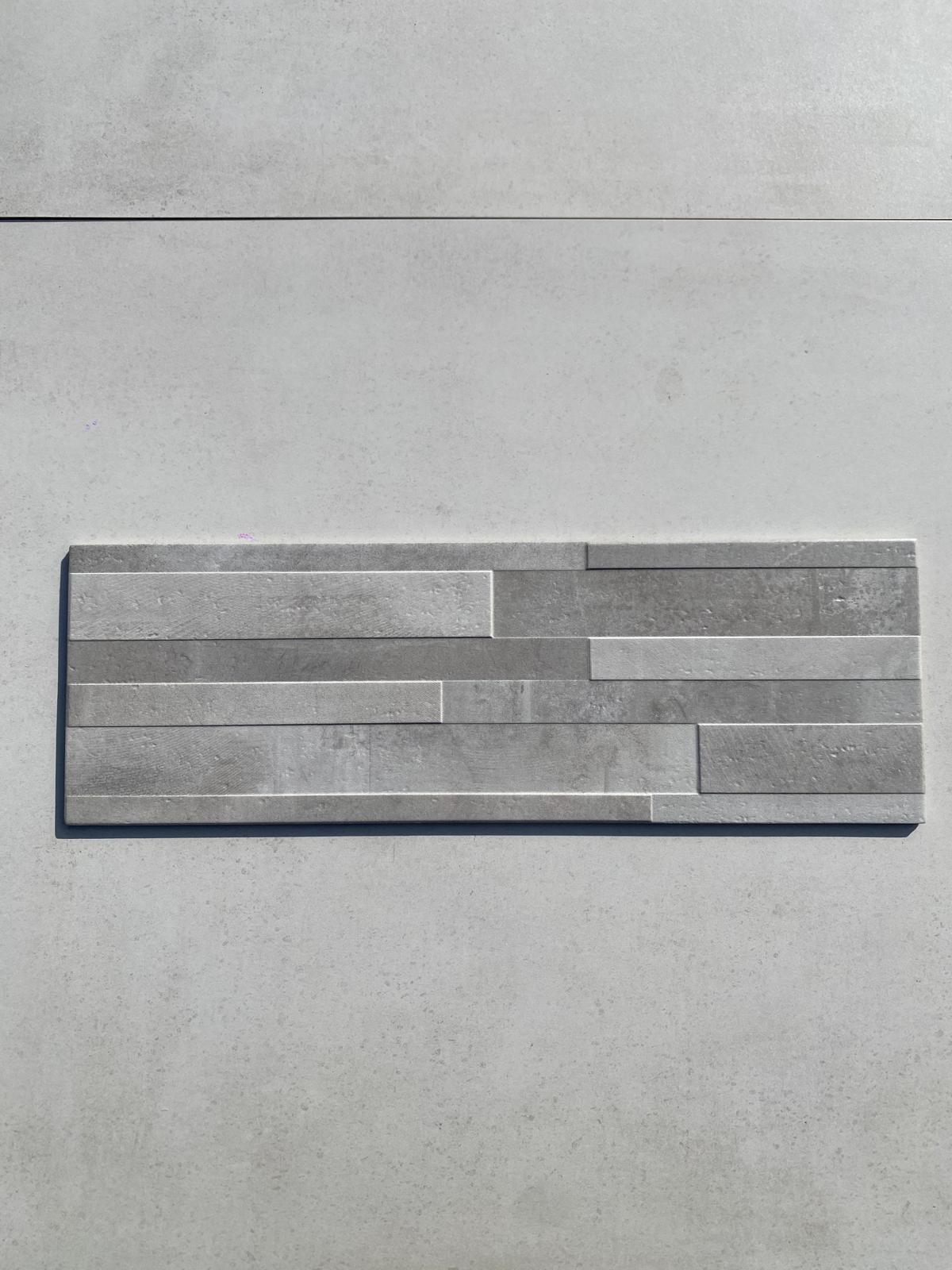 Piastrelle 20x60 Atelier bianco muretto Rivestimento da esterno