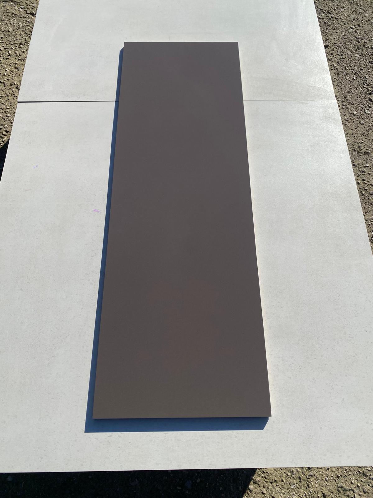 Piastrelle 30.5x91.5 D. Mono coc marrone lucido rettificato