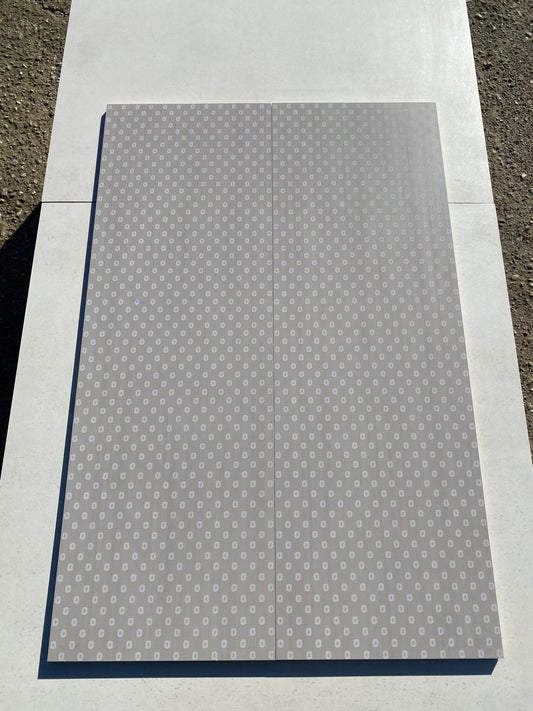Piastrelle 30.5x91.5 D. Mono fud grigio decorato rettificato matt