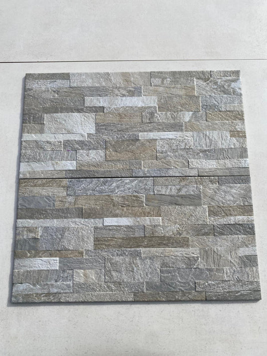 Piastrelle 30x60 Cortina almond muretto rivestimento da esterno