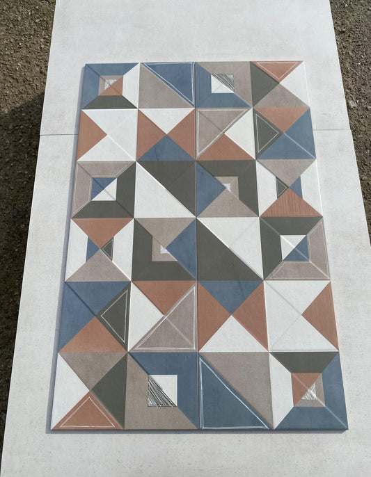 Piastrelle 30x90 Palette decoro mix matt
