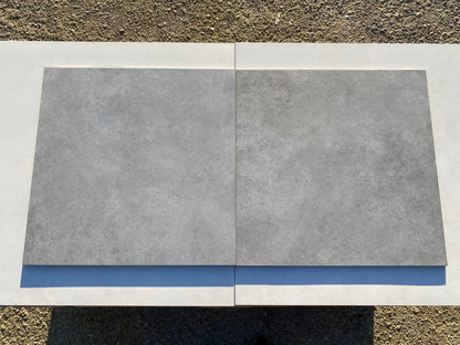 Piastrelle 60x60 Soft smoke rett matt tono s21