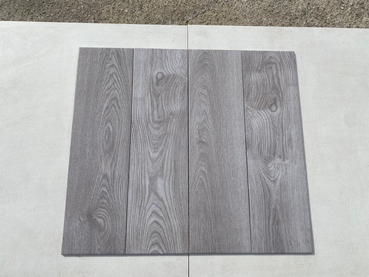 Piastrelle 18x62 Ash grigio opaco