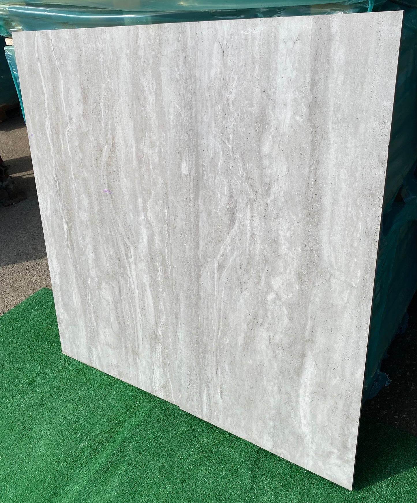 Piastrelle 60x120 Templestone plow rettificato travertino grigio matt