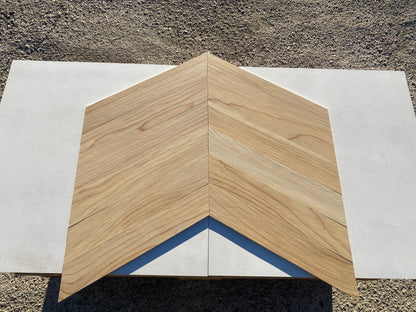 Piastrelle 9.7x53 Essence cedar A+B legno taglio chevron