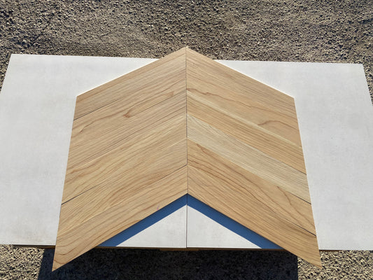 Piastrelle 9.7x53 Essence cedar A+B legno taglio chevron