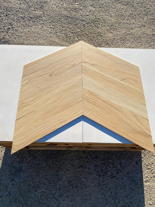 Piastrelle 9.7x53 Essence cedar A+B legno taglio chevron