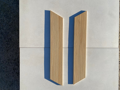 Piastrelle 9.7x53 Essence cedar A+B legno taglio chevron