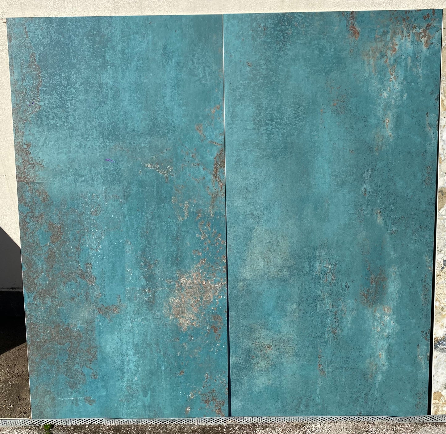 Piastrelle 60x120 Flatiron jeko rettificato matt metallo verde