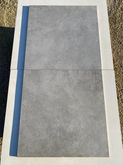 Piastrelle 60x60 Soft smoke rett matt tono s21