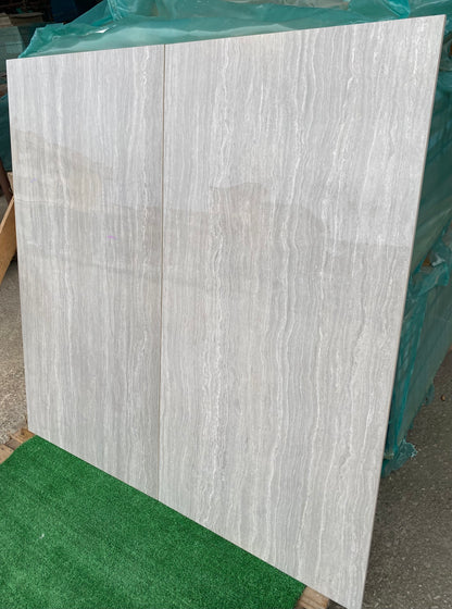 Piastrelle 60x120 Motif extra travertino grey rettificato