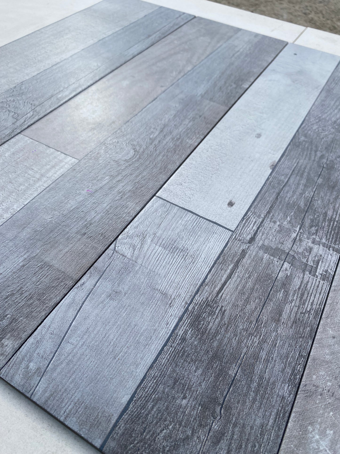 Piastrelle 18x62 Bois flotte opaco legno grigio