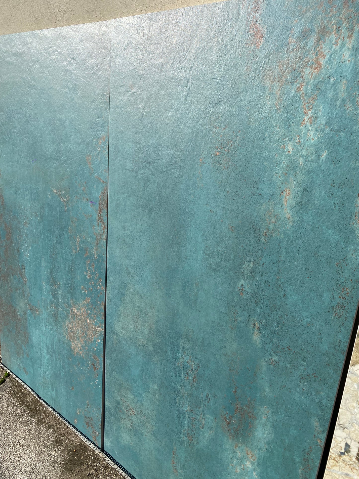 Piastrelle 60x120 Flatiron jeko rettificato matt metallo verde