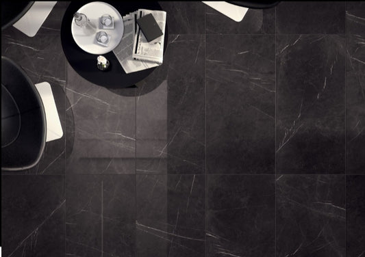 Piastrelle 30x60 Delux dark rettificato lucido