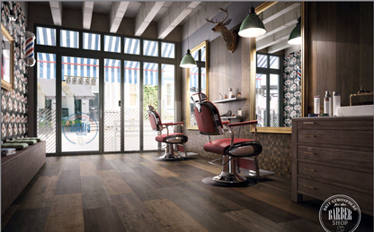 Piastrelle 25x150 Restyle brown rettificato