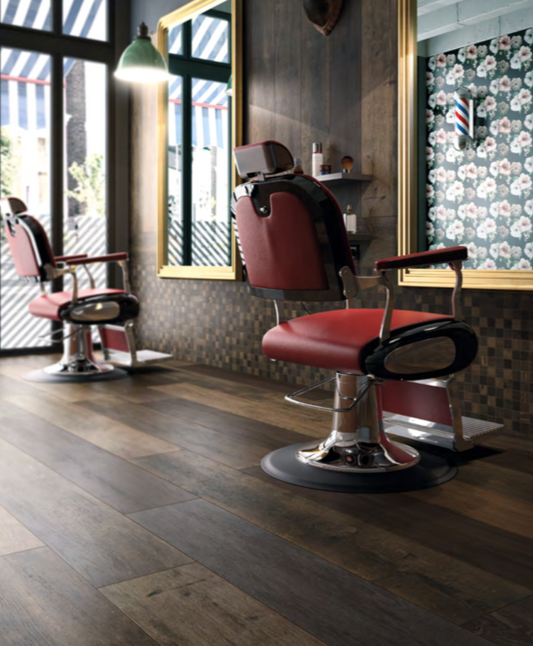 Piastrelle 25x150 Restyle brown rettificato