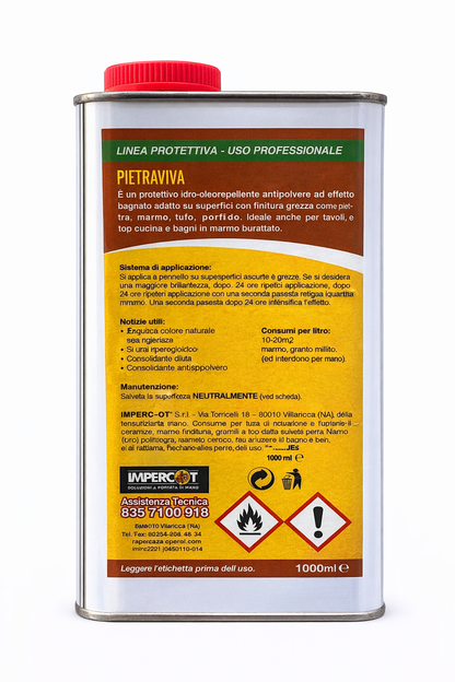 Pietraviva 1000 ml - Protettivo per pietre