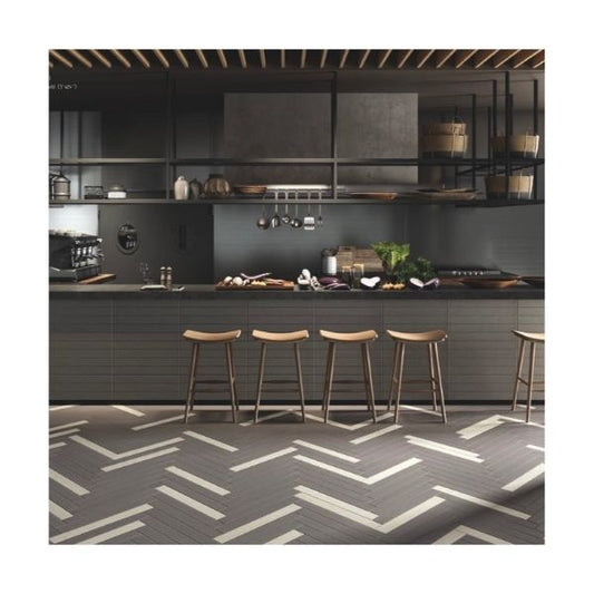 Piastrelle 7.5x60 Elementi grigio legno