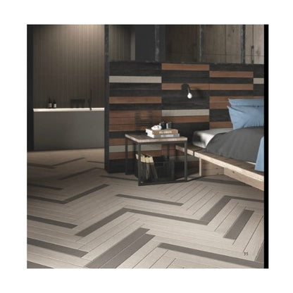 Piastrelle 7.5x60 Elementi farina bianco