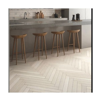 Piastrelle 7.5x60 Elementi farina bianco