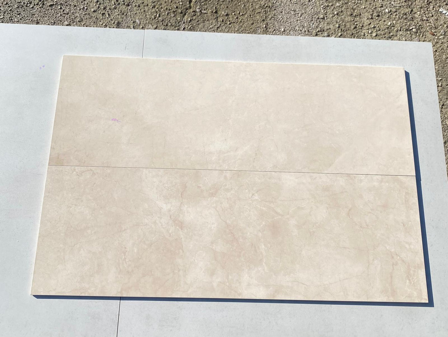 Piastrelle 30.5x91.5 Delux beige marmo rettificato lucido