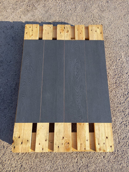 Piastrelle 19x78.9 Natural rovere antracite rettificato matt