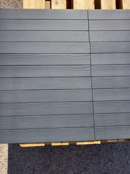 Piastrelle 7.5x60 Elementi nero legno