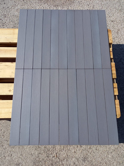 Piastrelle 7.5x60 Elementi grigio legno