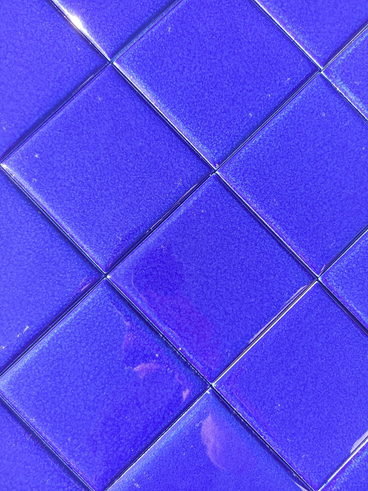 Piastrelle 10x10 Xacar blu lucido