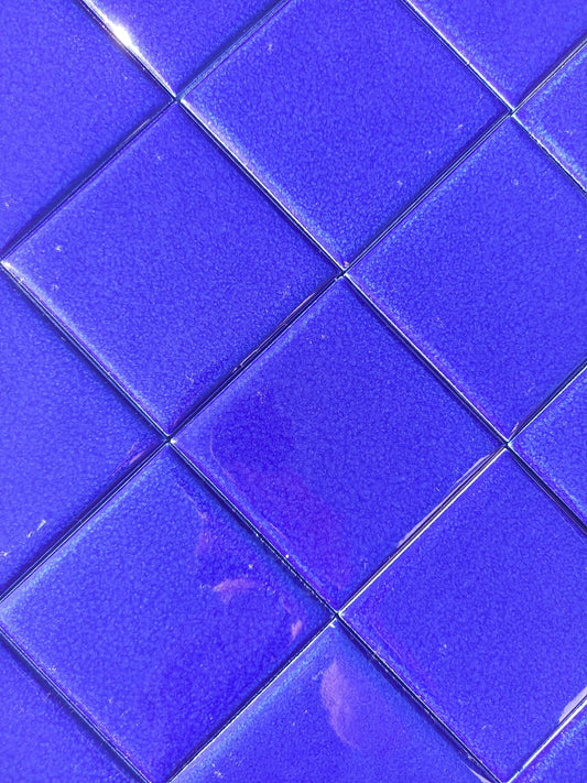 Piastrelle 10x10 Xacar blu lucido