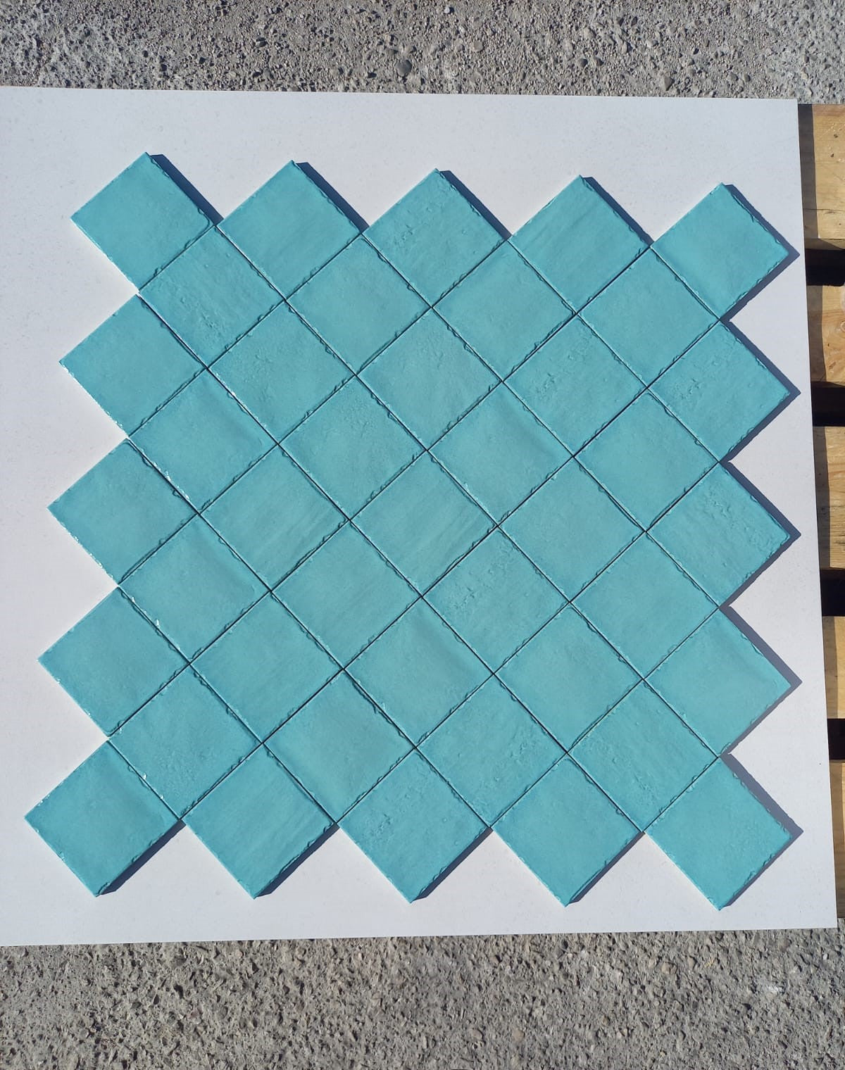 Piastrelle 10x10 Acquamarine matt