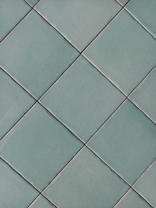 Piastrelle 10x10 Verde scuro matt