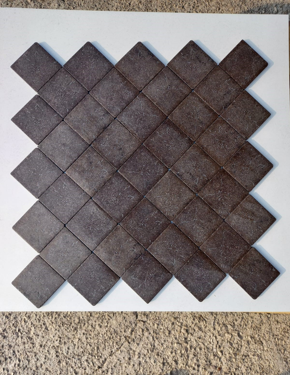 Piastrelle 10x10 Mod mom tabacco matt
