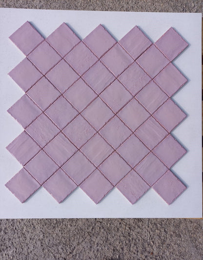 Piastrelle 10x10 Porpora matt