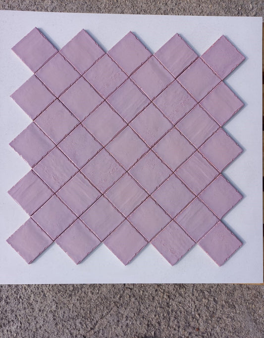 Piastrelle 10x10 Porpora matt