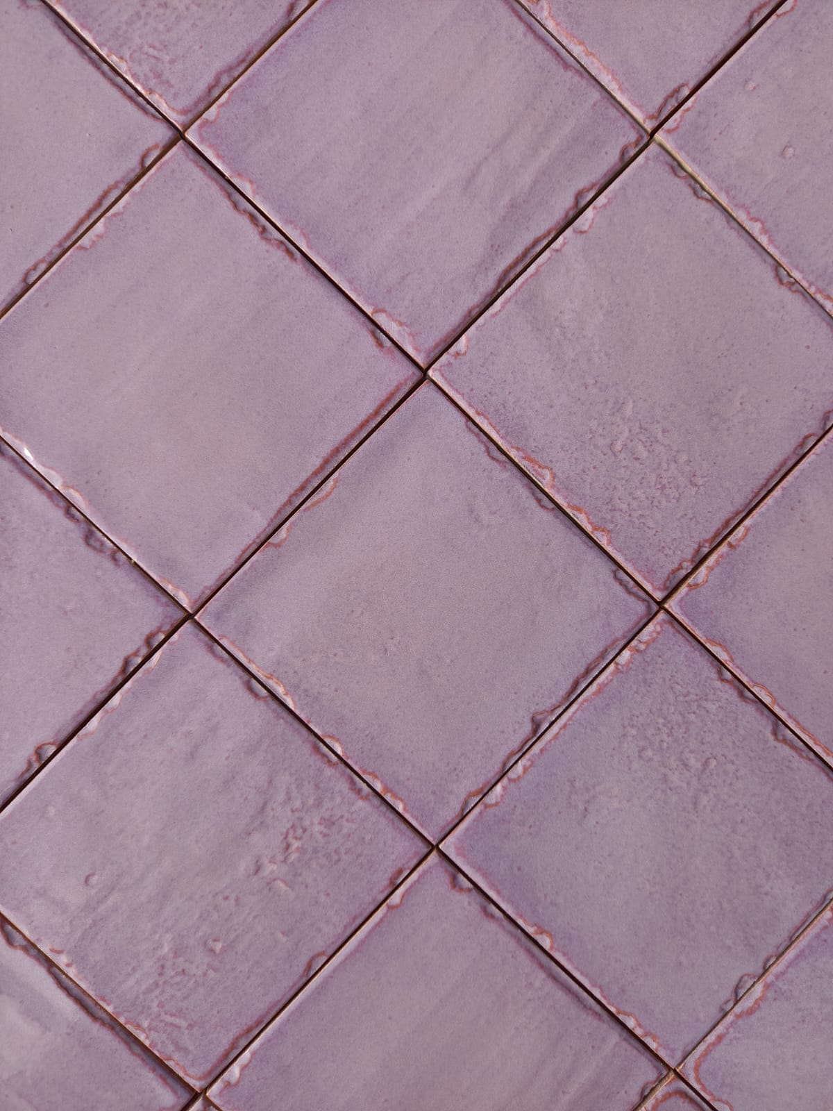 Piastrelle 10x10 Porpora matt
