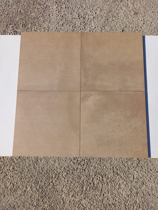 Piastrelle 41x41 Land noce marrone matt